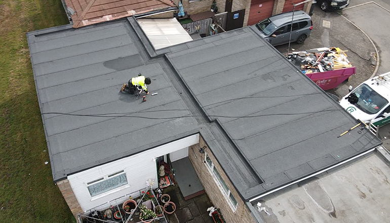 felt roof refurbishment